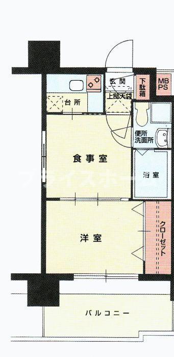 福岡県福岡市中央区警固１ 薬院大通駅 2K マンション 賃貸物件詳細