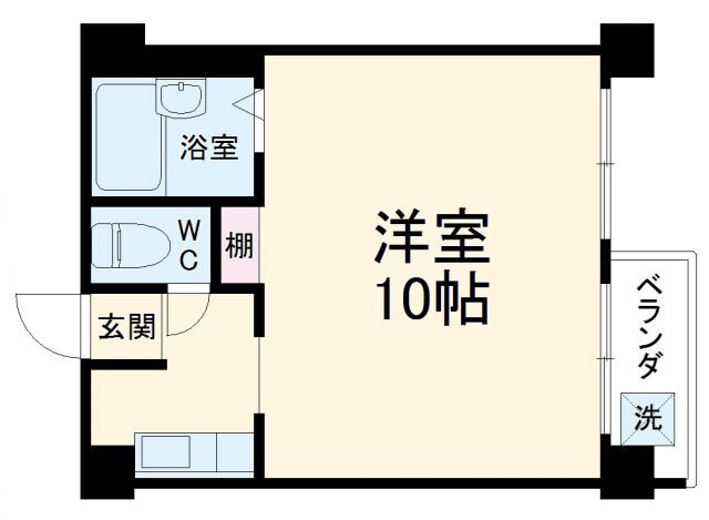 愛知県名古屋市名東区照が丘 藤が丘駅 1K マンション 賃貸物件詳細