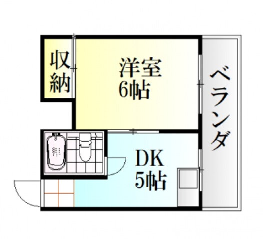 広島県広島市西区庚午南２ 古江駅 1DK マンション 賃貸物件詳細
