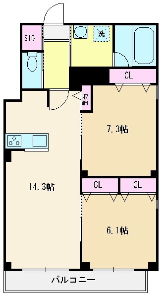 埼玉県新座市野火止５ 新座駅 2LDK マンション 賃貸物件詳細