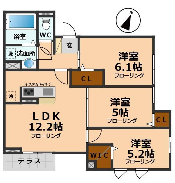 東京都杉並区荻窪１ 荻窪駅 3LDK アパート 賃貸物件詳細