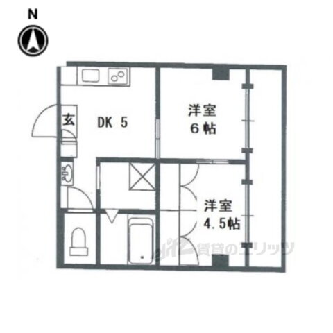 京都府京都市上京区松之木町 今出川駅 2K マンション 賃貸物件詳細