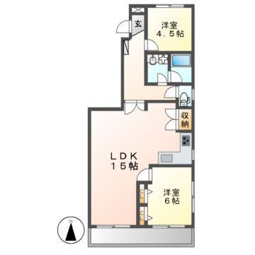 グランシャリオ名駅南 11階 2LDK 賃貸物件詳細