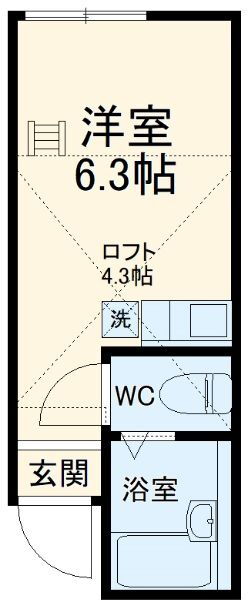 神奈川県横浜市磯子区上町 根岸駅 ワンルーム アパート 賃貸物件詳細