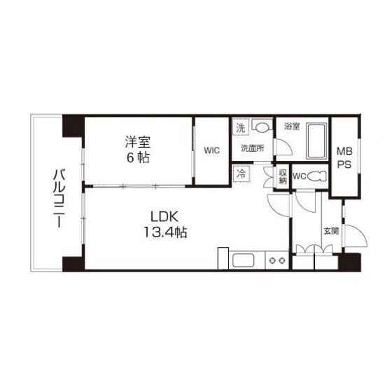 シュロスミーナ晩翠通 12階 1LDK 賃貸物件詳細