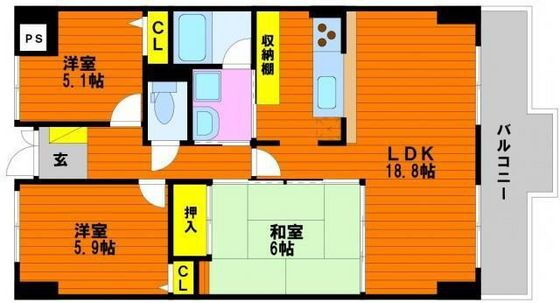 岡山県岡山市北区表町３ 新西大寺町筋駅 3LDK マンション 賃貸物件詳細