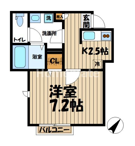 ソフィア 2階 1K 賃貸物件詳細