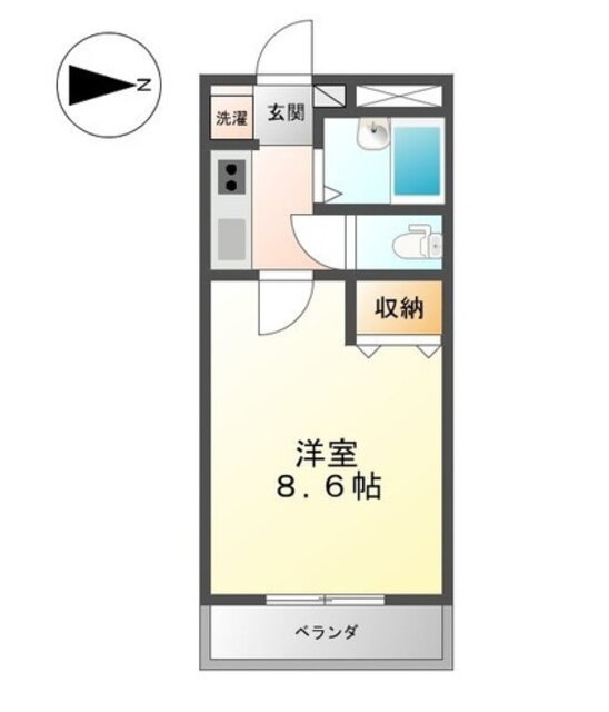 岡山県倉敷市福島 倉敷駅 1K マンション 賃貸物件詳細