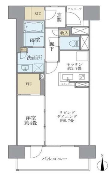 大阪府大阪市中央区鎗屋町２ 谷町四丁目駅 1LDK マンション 賃貸物件詳細