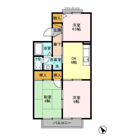 千葉県船橋市東船橋４ 東船橋駅 3DK アパート 賃貸物件詳細