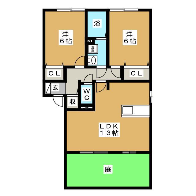 三重県桑名市東正和台４ 桑名駅 2LDK アパート 賃貸物件詳細