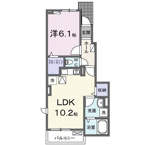 愛知県常滑市虹の丘３ 榎戸駅 1LDK アパート 賃貸物件詳細