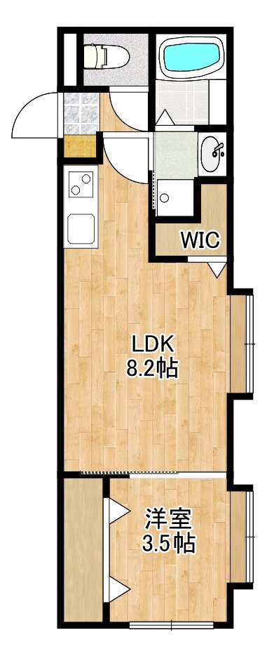 鹿児島県鹿児島市東谷山４ 1LDK マンション 賃貸物件詳細