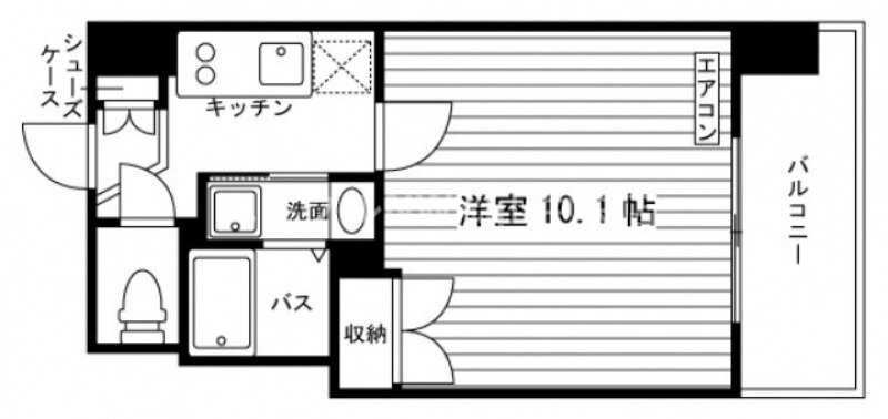 岡山県岡山市北区富町２ 岡山駅 1K マンション 賃貸物件詳細