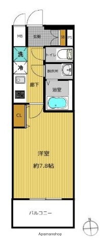 大阪府大阪市東成区大今里南５ 新深江駅 1K マンション 賃貸物件詳細