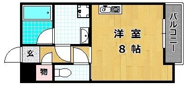 大阪府枚方市渚本町 御殿山駅 ワンルーム マンション 賃貸物件詳細