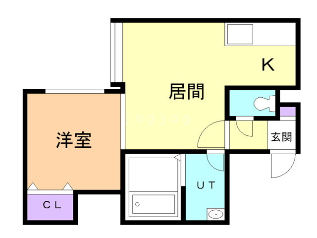 北海道札幌市白石区菊水六条２ 菊水駅 1DK アパート 賃貸物件詳細