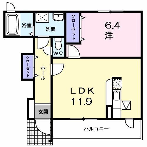 茨城県常総市大沢 石下駅 1LDK アパート 賃貸物件詳細