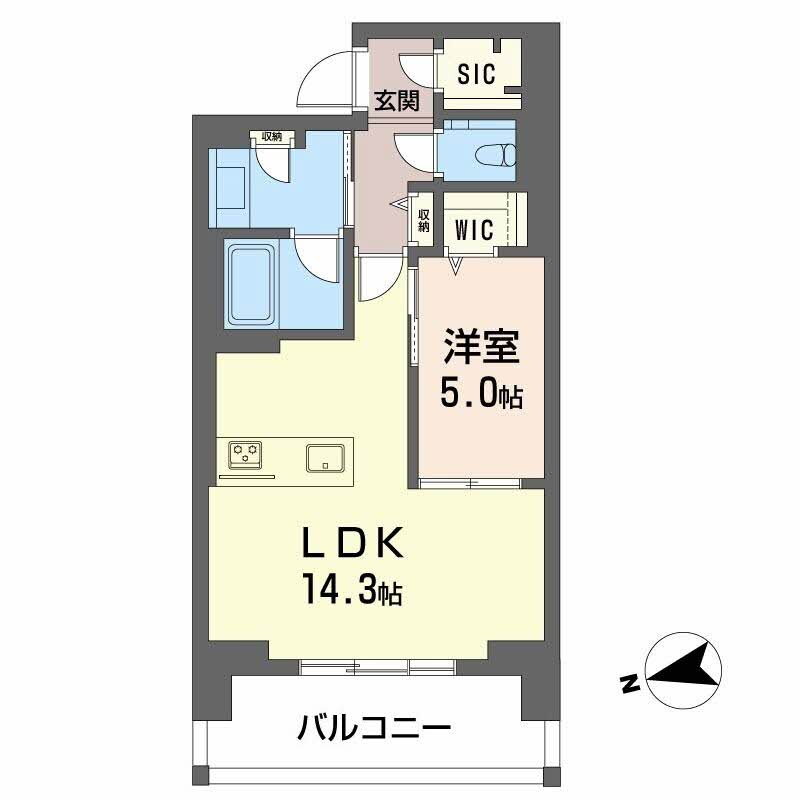 広島県広島市中区三川町 八丁堀駅 1LDK マンション 賃貸物件詳細