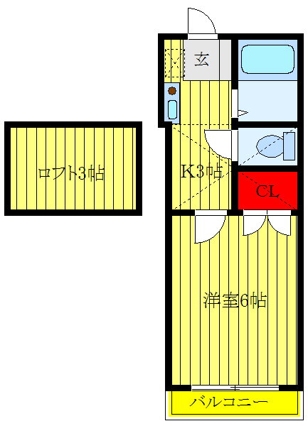 東京都板橋区坂下１ 蓮根駅 1K アパート 賃貸物件詳細