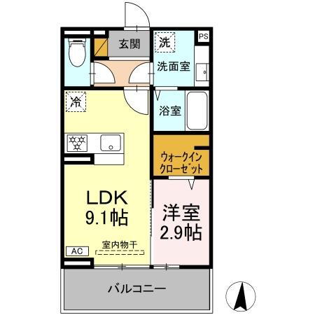 茨城県ひたちなか市上野２ 勝田駅 1LDK アパート 賃貸物件詳細