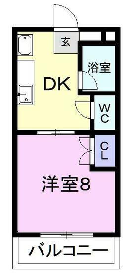 静岡県富士市三ツ沢 岳南原田駅 1DK マンション 賃貸物件詳細