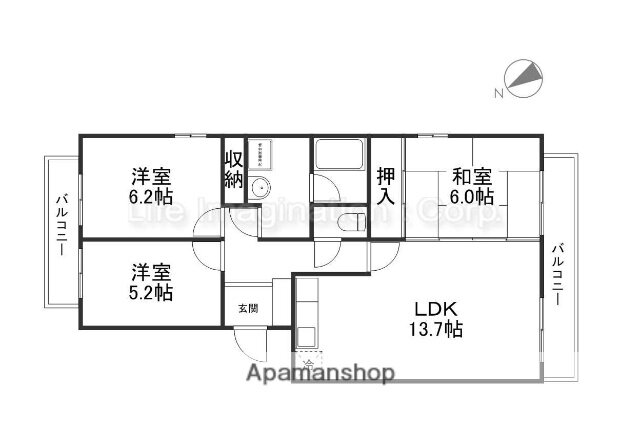 滋賀県大津市大萱４ 瀬田駅 3LDK マンション 賃貸物件詳細