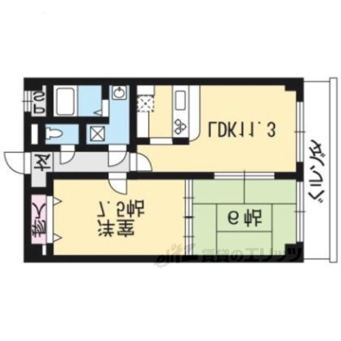 京都府京都市左京区岩倉長谷町 岩倉駅 2LDK マンション 賃貸物件詳細
