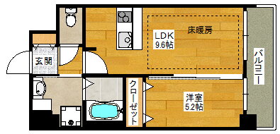 大阪府吹田市江の木町 江坂駅 1LDK マンション 賃貸物件詳細