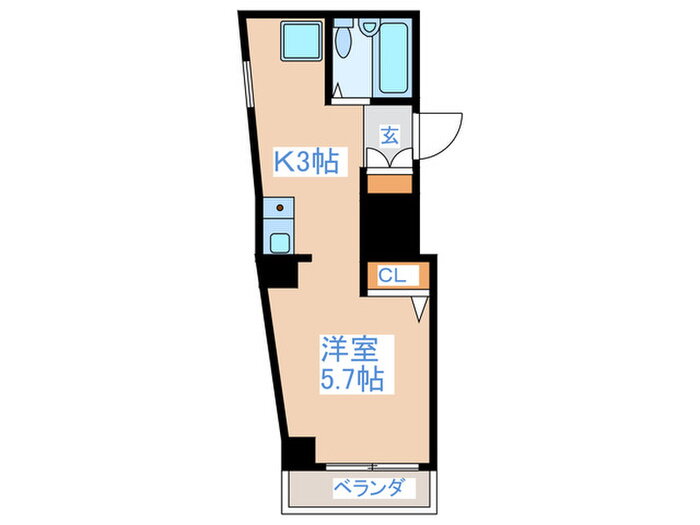 東京都中野区本町２ 中野新橋駅 1K マンション 賃貸物件詳細