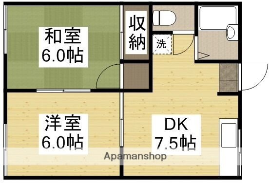岡山県玉野市迫間 常山駅 2DK アパート 賃貸物件詳細
