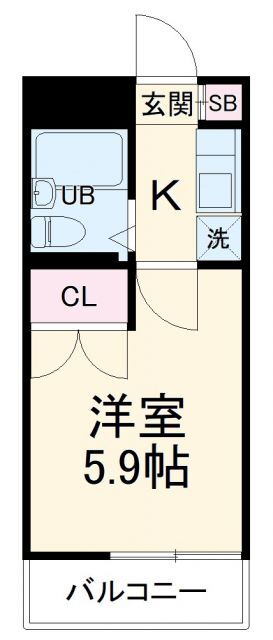 愛知県名古屋市北区西志賀町１ 黒川駅 1K マンション 賃貸物件詳細