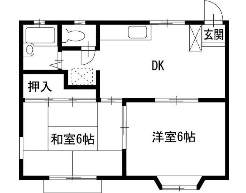 神奈川県小田原市小八幡２ 国府津駅 2DK アパート 賃貸物件詳細