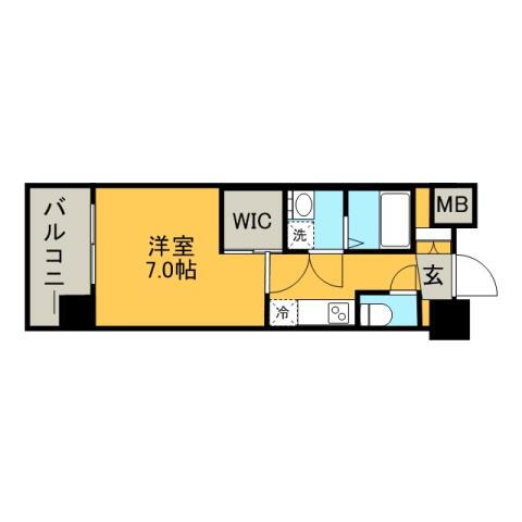 福岡県福岡市博多区比恵町 東比恵駅 1K マンション 賃貸物件詳細