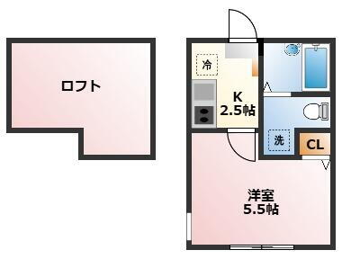 ＣａｓａＣａｎｄａｉ 2階 1K 賃貸物件詳細