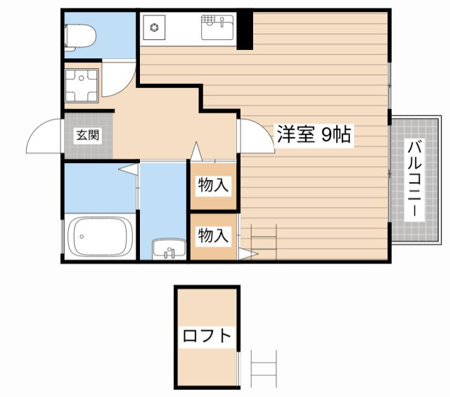 滋賀県守山市播磨田町 守山駅 ワンルーム アパート 賃貸物件詳細