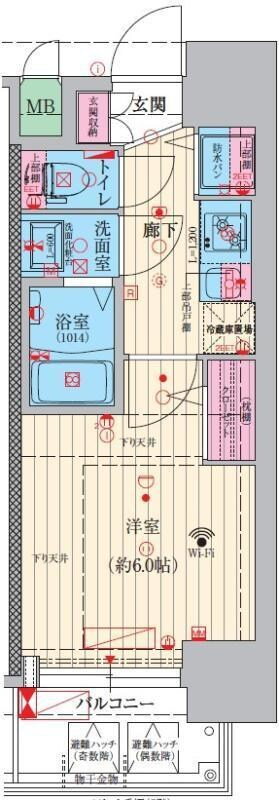 兵庫県神戸市兵庫区下沢通２ 湊川公園駅 1K マンション 賃貸物件詳細