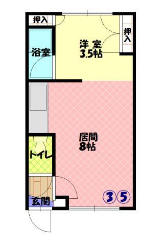 北海道旭川市忠和一条５ 旭川駅 1LDK アパート 賃貸物件詳細