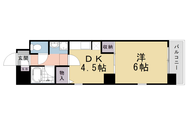 京都府京都市下京区南門前町 五条駅 1DK マンション 賃貸物件詳細