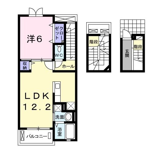 香川県坂出市常盤町１ 坂出駅 1LDK アパート 賃貸物件詳細