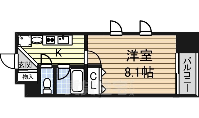 愛知県名古屋市昭和区川原通５ 川名駅 1K マンション 賃貸物件詳細