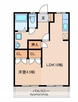 宮崎県宮崎市松橋２ 宮崎駅 1LDK マンション 賃貸物件詳細