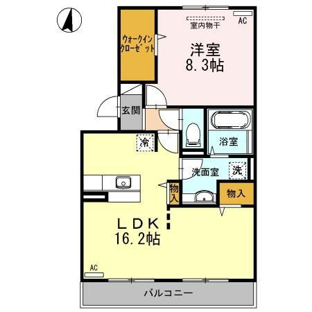 大分県大分市三川上２ 高城駅 1LDK アパート 賃貸物件詳細