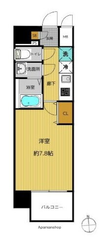 大阪府大阪市東成区大今里南５ 新深江駅 1K マンション 賃貸物件詳細