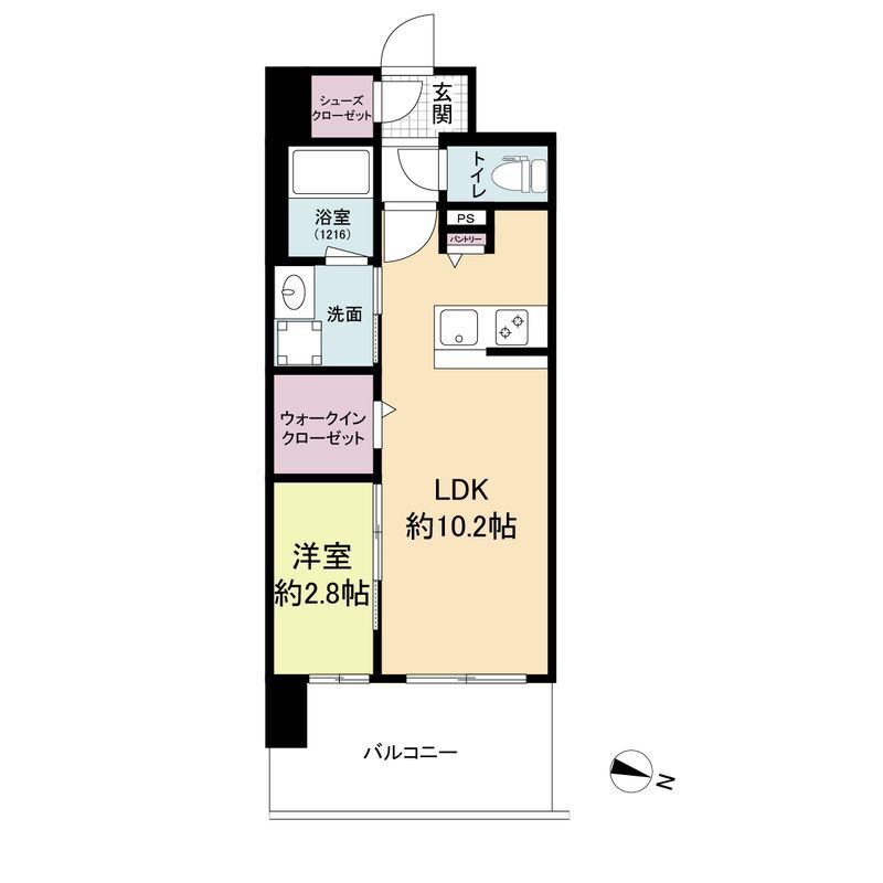 大阪府大阪市浪速区敷津東１ 大国町駅 1LDK マンション 賃貸物件詳細