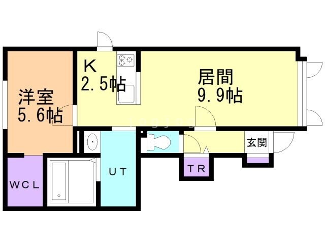 北海道旭川市東光十一条２ 1LDK アパート 賃貸物件詳細