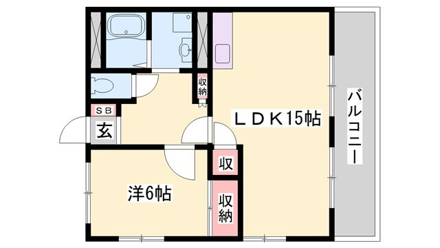 兵庫県姫路市網干区田井 平松駅 1LDK マンション 賃貸物件詳細