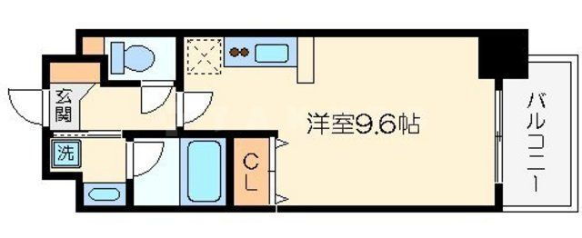大阪府大阪市中央区上町 谷町六丁目駅 1K マンション 賃貸物件詳細