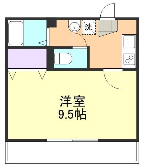 岡山県倉敷市堀南 西富井駅 1K マンション 賃貸物件詳細