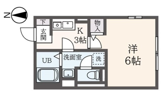 東京都品川区西中延２ 旗の台駅 1K アパート 賃貸物件詳細